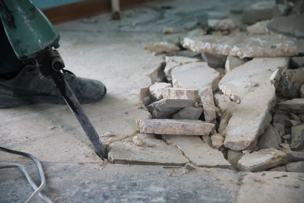 Concrete Slab Removal in Nashua