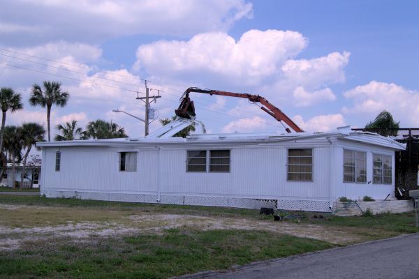 Mobile Home Demolition in Nashua