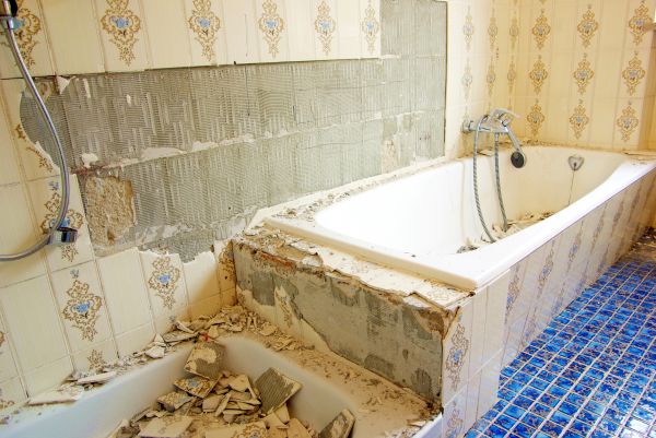 Shower Demolition in Nashua